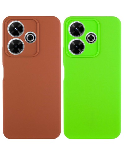 Купить Чехол Silicone Cover Lakshmi Full Camera (AA) для Xiaomi Redmi 13 4G / Poco M6 4G