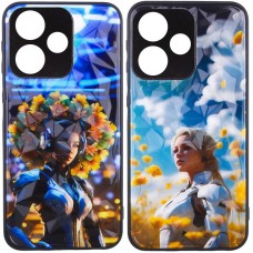 TPU+PC чохол Prisma Ladies для Xiaomi Redmi 13 4G / Poco M6 4G