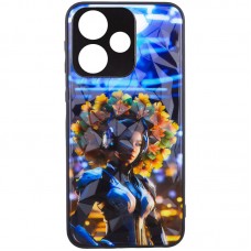 TPU+PC чехол Prisma Ladies для Xiaomi Redmi 13 4G / Poco M6 4G