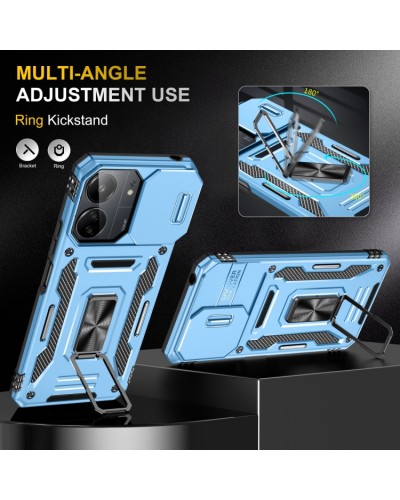 Купить Ударопрочный чехол Camshield Army Ring для Xiaomi Redmi 13C / Poco C65