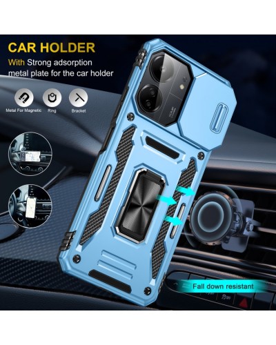 Купить Ударопрочный чехол Camshield Army Ring для Xiaomi Redmi 13C / Poco C65