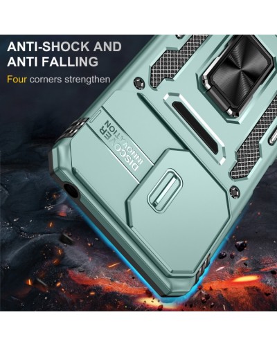 Купить Ударопрочный чехол Camshield Army Ring для Xiaomi Redmi 13C / Poco C65
