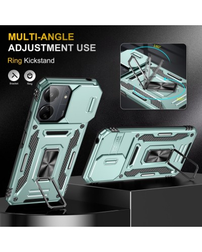 Купить Ударопрочный чехол Camshield Army Ring для Xiaomi Redmi 13C / Poco C65