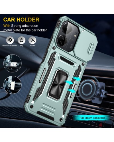 Купить Ударопрочный чехол Camshield Army Ring для Xiaomi Redmi 13C / Poco C65
