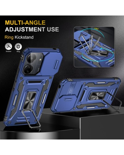 Купить Ударопрочный чехол Camshield Army Ring для Xiaomi Redmi 13C / Poco C65
