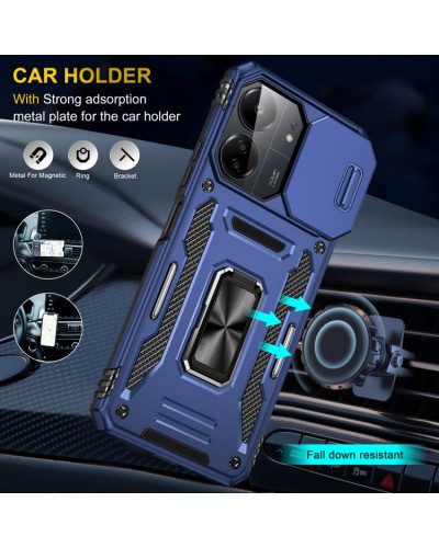 Купить Ударопрочный чехол Camshield Army Ring для Xiaomi Redmi 13C / Poco C65