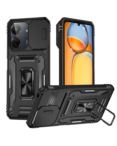 Купить Ударопрочный чехол Camshield Army Ring для Xiaomi Redmi 13C / Poco C65