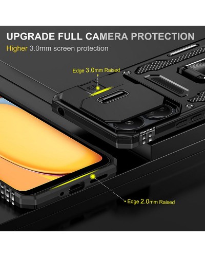 Купить Ударопрочный чехол Camshield Army Ring для Xiaomi Redmi 13C / Poco C65