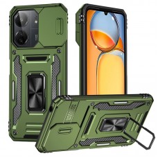 Ударопрочный чехол Camshield Army Ring для Xiaomi Redmi 13C / Poco C65