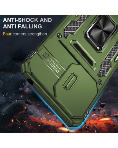 Купить Ударопрочный чехол Camshield Army Ring для Xiaomi Redmi 13C / Poco C65