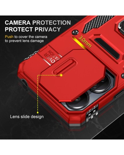 Купить Ударопрочный чехол Camshield Army Ring для Xiaomi Redmi 13C / Poco C65