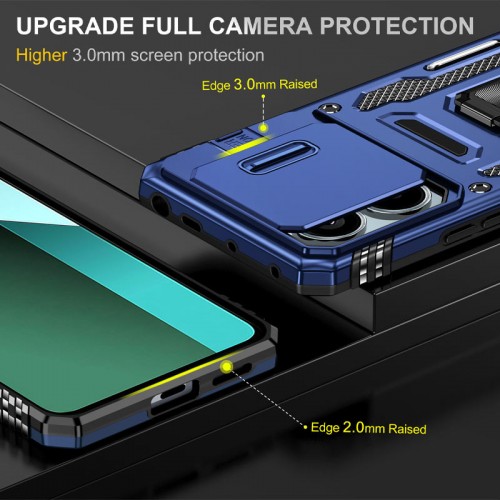Купити Ударостійкий чохол Camshield Army Ring для Xiaomi Redmi Note 13 4G Купити Ударостійкий чохол Camshield Army Ring для Xiaomi Redmi Note 13 4G