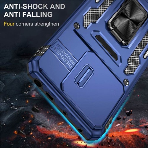 Купити Ударостійкий чохол Camshield Army Ring для Xiaomi Redmi Note 13 4G Купити Ударостійкий чохол Camshield Army Ring для Xiaomi Redmi Note 13 4G