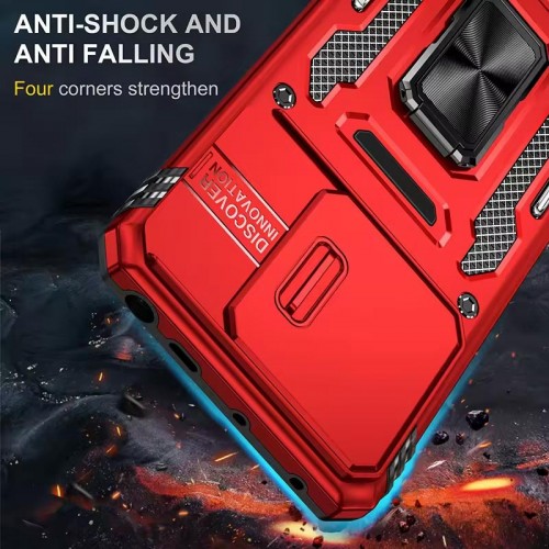 Купити Ударостійкий чохол Camshield Army Ring для Xiaomi Redmi Note 13 4G Купити Ударостійкий чохол Camshield Army Ring для Xiaomi Redmi Note 13 4G
