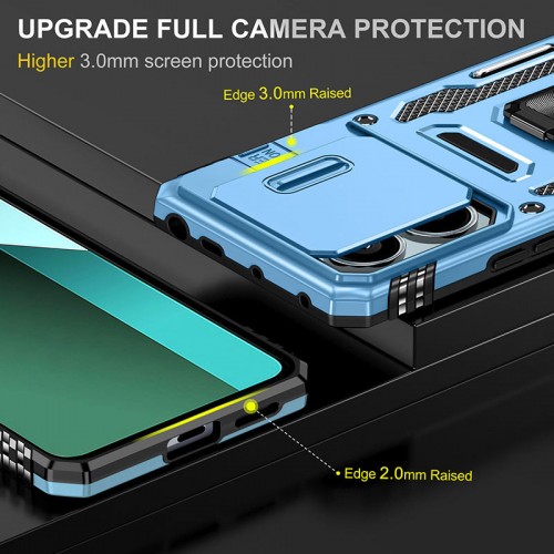 Купити Ударостійкий чохол Camshield Army Ring для Xiaomi Redmi Note 13 4G Купити Ударостійкий чохол Camshield Army Ring для Xiaomi Redmi Note 13 4G