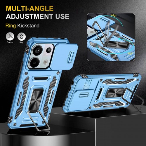 Купити Ударостійкий чохол Camshield Army Ring для Xiaomi Redmi Note 13 4G Купити Ударостійкий чохол Camshield Army Ring для Xiaomi Redmi Note 13 4G