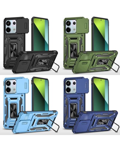 Купить Ударопрочный чехол Camshield Army Ring для Xiaomi Redmi Note 13 Pro 4G / 14s / Poco M6 Pro 4G
