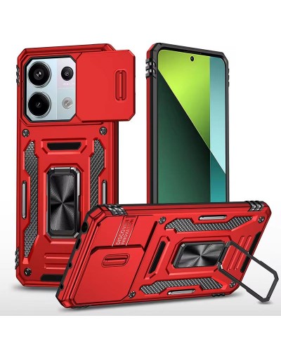 Купить Ударопрочный чехол Camshield Army Ring для Xiaomi Redmi Note 13 Pro 4G / 14s / Poco M6 Pro 4G