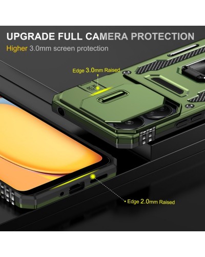 Купить Ударопрочный чехол Camshield Army Ring для Xiaomi Redmi Note 13 Pro 4G / 14s / Poco M6 Pro 4G