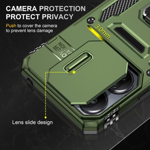 Купить Ударопрочный чехол Camshield Army Ring для Xiaomi Poco X6 / Note 13 Pro 5G Купить Ударопрочный чехол Camshield Army Ring для Xiaomi Poco X6 / Note 13 Pro 5G