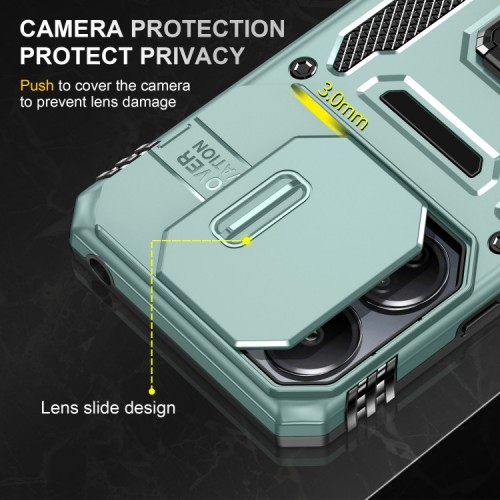 Купить Ударопрочный чехол Camshield Army Ring для Xiaomi Poco X6 Pro Купить Ударопрочный чехол Camshield Army Ring для Xiaomi Poco X6 Pro
