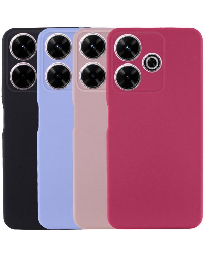Купити Чохол TPU GETMAN Liquid Silk Full Camera для Xiaomi Redmi 13 4G / Poco M6 4G