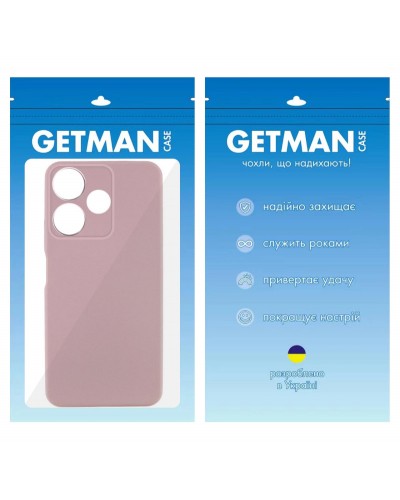 Купити Чохол TPU GETMAN Liquid Silk Full Camera для Xiaomi Redmi 13 4G / Poco M6 4G