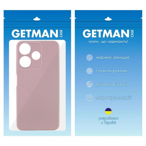 Купить Чехол TPU GETMAN Liquid Silk Full Camera для Xiaomi Redmi 13 4G / Poco M6 4G