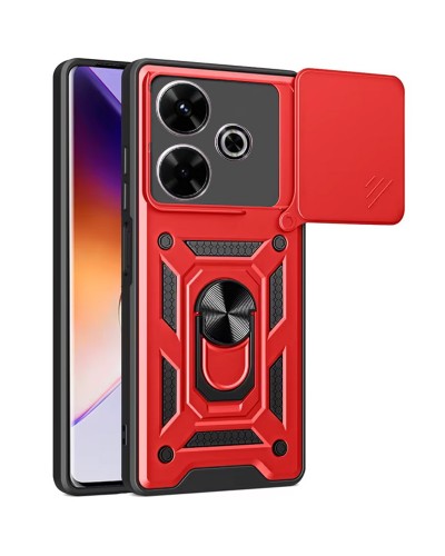 Купить Ударопрочный чехол Camshield Serge Ring для Xiaomi Redmi 13 4G / Poco M6 4G