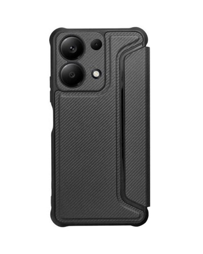 Купить Кожаный чехол-книжка GETMAN Razor (PU) для Xiaomi Redmi 13 4G / Poco M6 4G