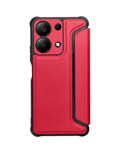Купить Кожаный чехол-книжка GETMAN Razor (PU) для Xiaomi Redmi 13 4G / Poco M6 4G
