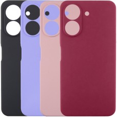 Чехол TPU GETMAN Liquid Silk Full Camera для Xiaomi Redmi 13C / Poco C65