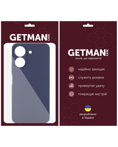 Купити Чохол TPU GETMAN Liquid Silk Full Camera для Xiaomi Redmi 13C / Poco C65