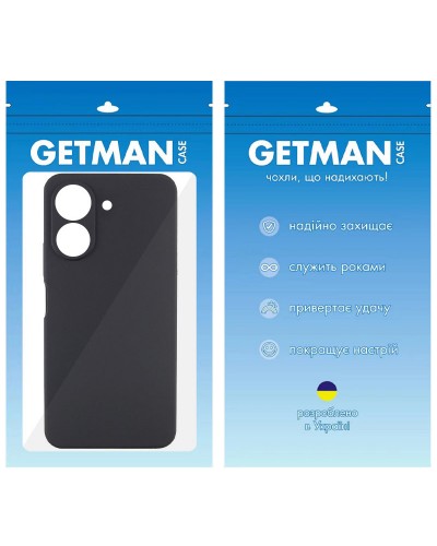 Купити Чохол TPU GETMAN Liquid Silk Full Camera для Xiaomi Redmi 13C / Poco C65