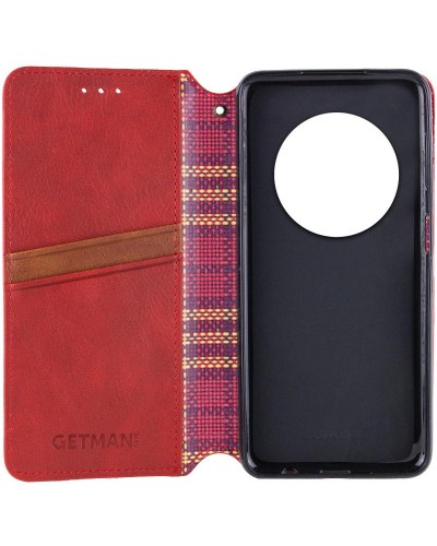 Купити Шкіряний чохол-книжка GETMAN Cubic (PU) для Xiaomi Redmi 14C / Poco C75