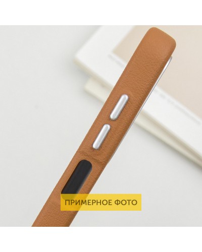 Купити Шкіряний чохол Leather Case Metal Buttons для Xiaomi Redmi 13C / Poco C65