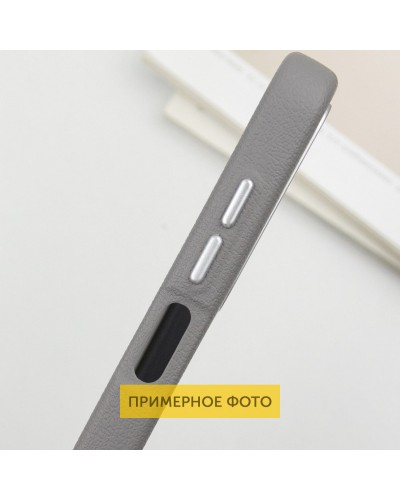 Купити Шкіряний чохол Leather Case Metal Buttons для Xiaomi Redmi 13C / Poco C65