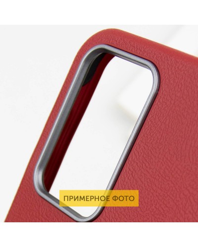 Купити Шкіряний чохол Leather Case Metal Buttons для Xiaomi Redmi 14C / Poco C75