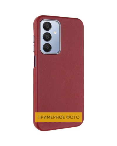 Купити Шкіряний чохол Leather Case Metal Buttons для Xiaomi Redmi Note 13 Pro 4G / Poco M6 Pro 4G