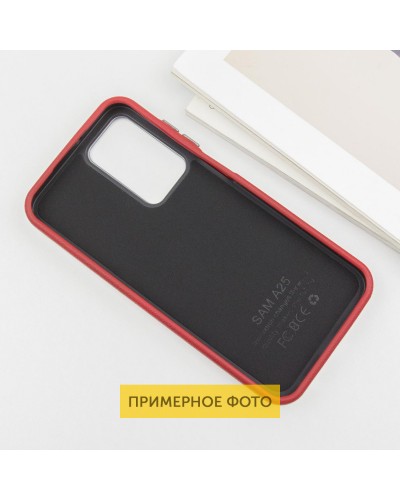 Купити Шкіряний чохол Leather Case Metal Buttons для Xiaomi Redmi Note 13 Pro 4G / Poco M6 Pro 4G