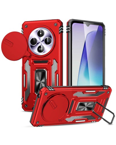 Купить Ударопрочный чехол Camshield Army Ring для Xiaomi Redmi 14C / A4 / Poco C75 Купить Ударопрочный чехол Camshield Army Ring для Xiaomi Redmi 14C / A4 / Poco C75