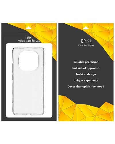 Купити TPU чохол Epic Transparent 1,5mm для Xiaomi Redmi Note 14 Pro 4G