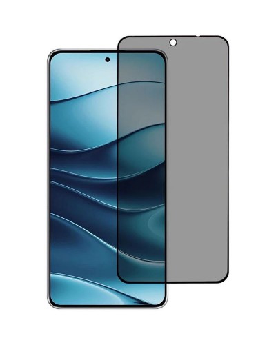 Купить Защитное стекло Privacy 5D (тех.пак) для Xiaomi Redmi Note 14 4G/5G / Poco M7 Pro 5G