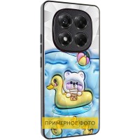 TPU+PC чехол Prisma Fluffie для Xiaomi Redmi Note 14 4G (Int. version)
