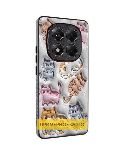 Купить TPU+PC чехол Prisma Fluffie для Xiaomi Redmi Note 14 4G (Int. version)