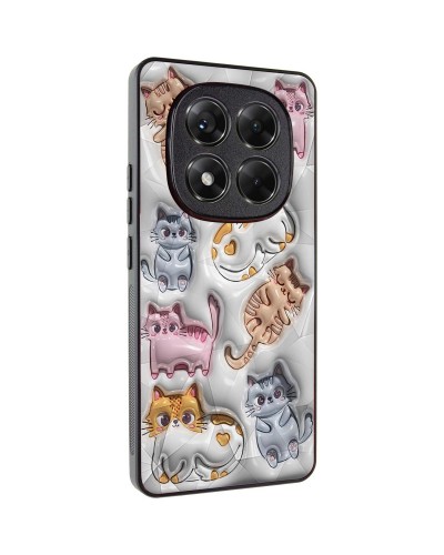 Купить TPU+PC чехол Prisma Fluffie для Xiaomi Redmi Note 14 Pro 4G