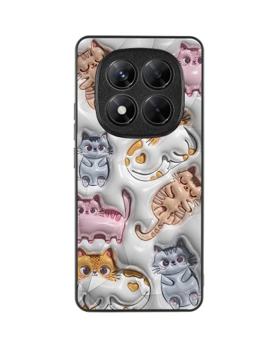 Купить TPU+PC чехол Prisma Fluffie для Xiaomi Redmi Note 14 Pro 4G