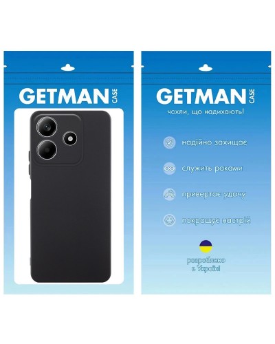 Купить Чехол TPU GETMAN Liquid Silk Full Camera для Xiaomi Redmi Note 14 5G