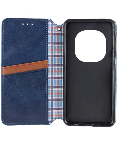 Купить Кожаный чехол-книжка GETMAN Cubic (PU) для Xiaomi Redmi Note 14 Pro 4G