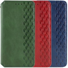 Шкіряний чохол-книжка GETMAN Cubic (PU) для Xiaomi Redmi Note 14 4G (Europe version)